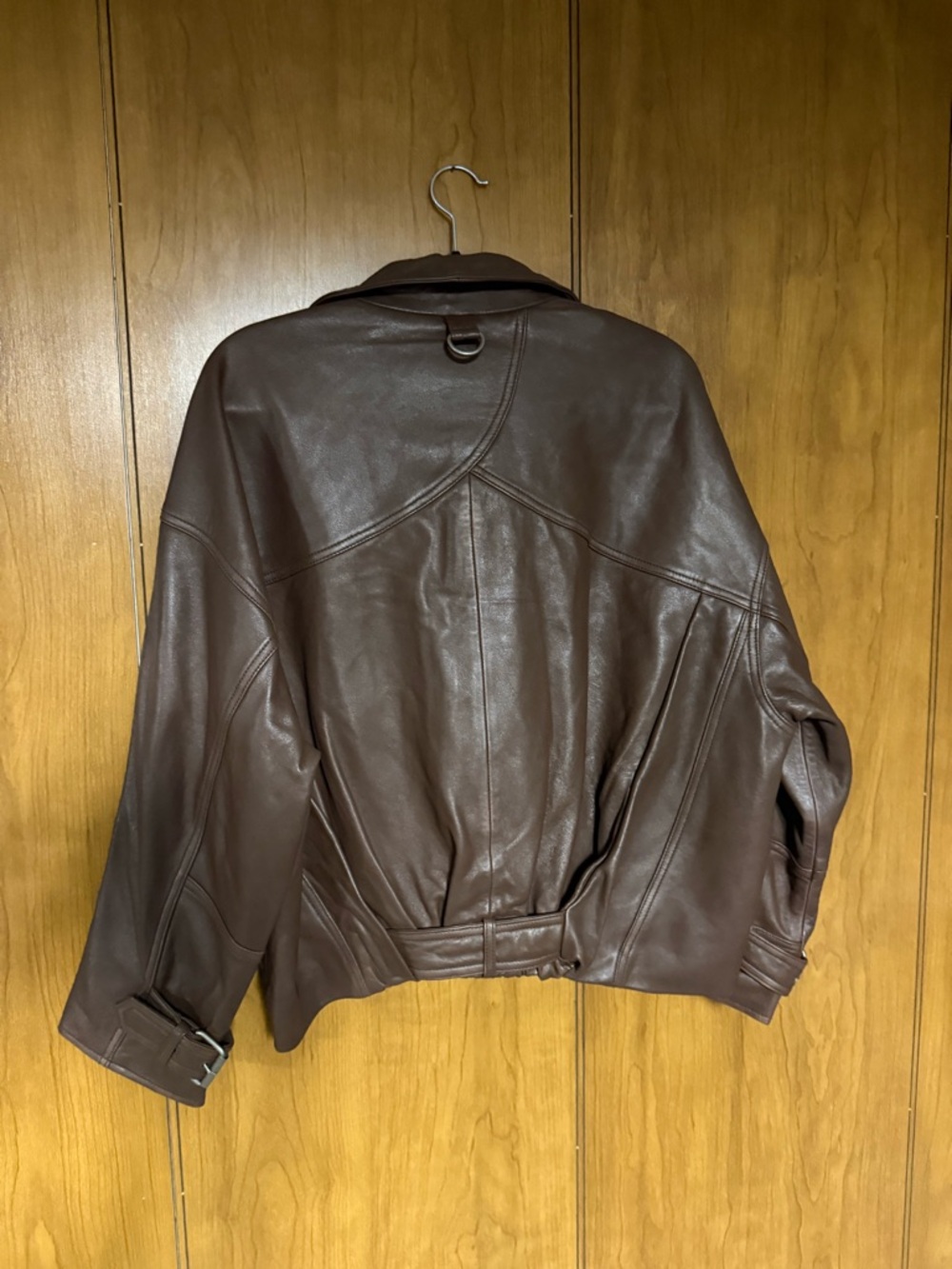 Free People Sonny Leather Pullover Jacket - Picture 5 of 7